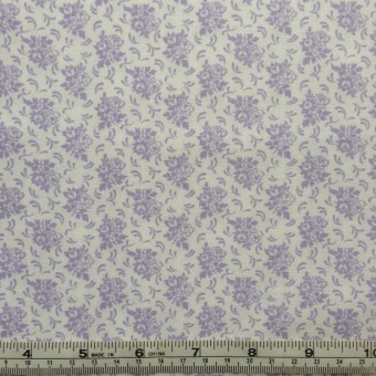Small Lilac Print on White background